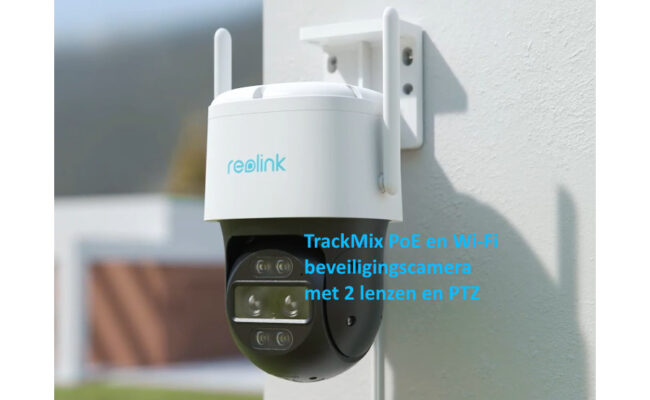 Reolink TrackMix Wi-Fi PoE PTZ beveiligingscamera