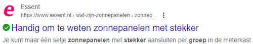 Essent over stekkerklare zonnepanelen