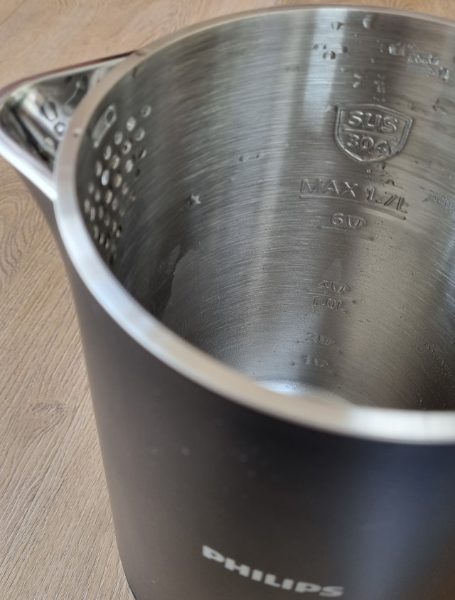 HD9395 waterkoker - RVS kan met indicatoren