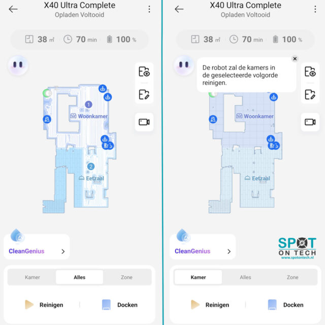 DreameHome app map