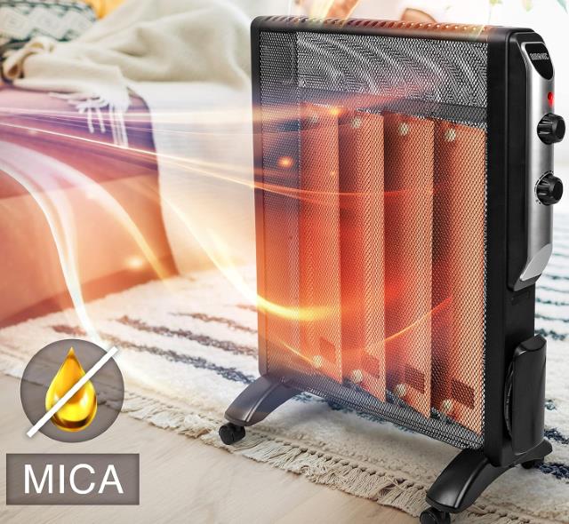 Mica paneelverwarming