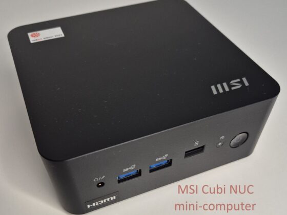 MSI Cubi NUC 1M 001 002 003