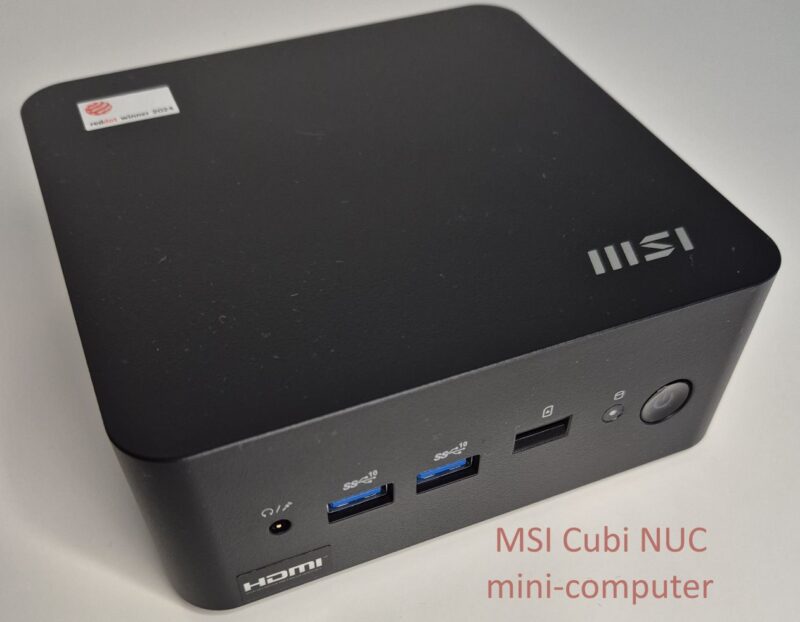 MSI Cubi NUC 1M 001 002 003