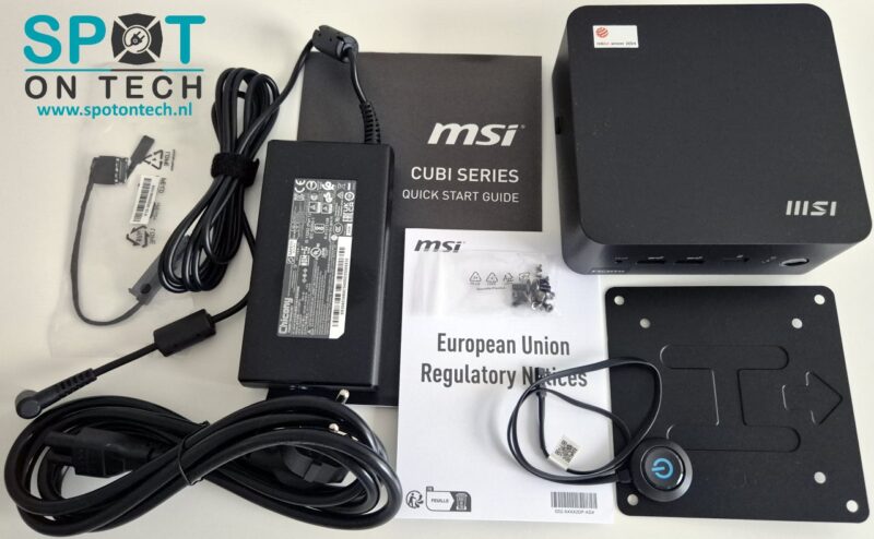 MSI Cubi NUC 1M in de doos