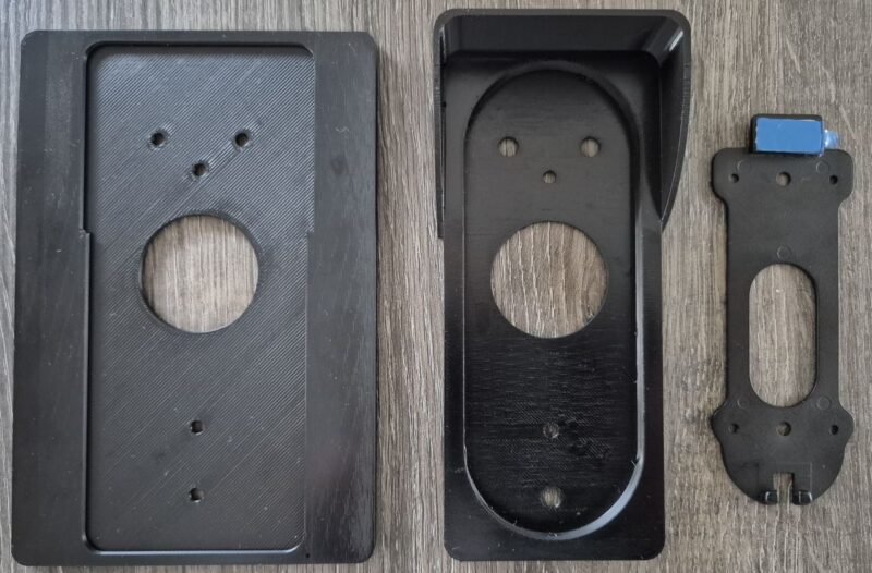 Reolink Doorbell Wifi and or POE Rain Cover with anti-theft + wall base