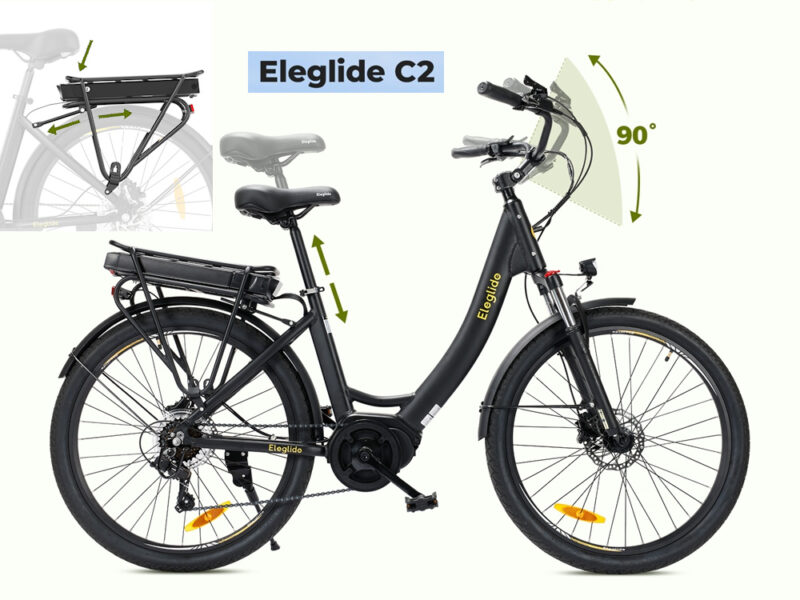 Verstelbare delen van de Eleglide C2